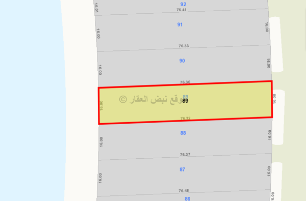 صورة اراضي للبيع في صباح الاحمد البحرية