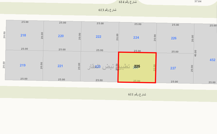 صورة اراضي للبيع في الصديق