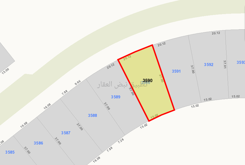 صورة اراضي للبيع في صباح الاحمد البحرية