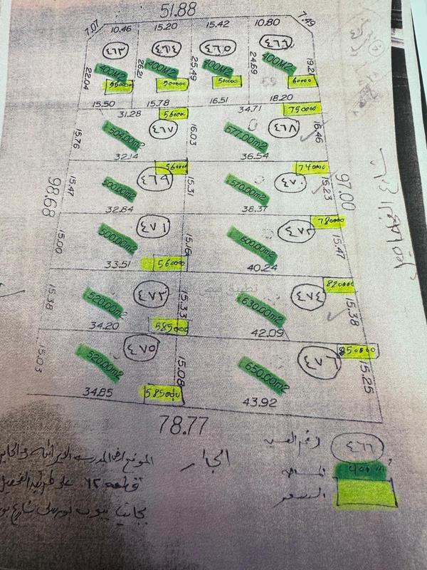 صورة اراضي للبيع في الجابرية