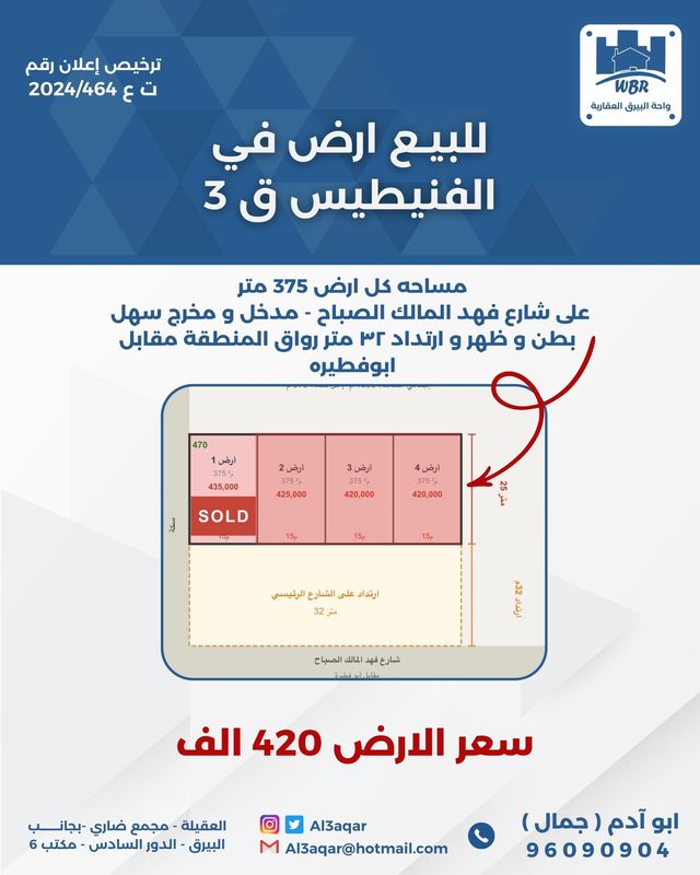 صورة ارض للبيع في الفنيطيس صورة ارض للبيع في الفنيطيس